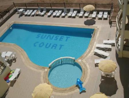 Didim Efeler Mh Zu Verkaufen In Einem Komplex Mit Pool 2 1 Separate Küche Voll Möblierte Wohnung 