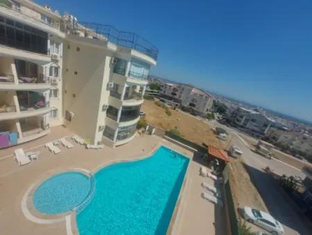 Didim Efeler Mh Zu Verkaufen In Einem Komplex Mit Pool 2 1 Separate Küche Voll Möblierte Wohnung 