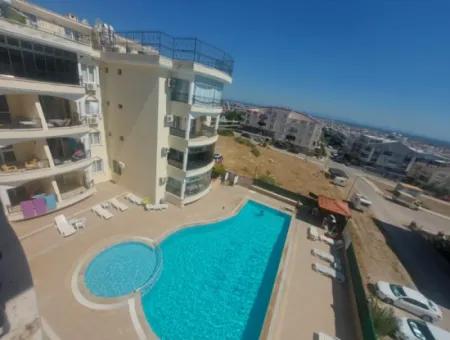 Didim Efeler Mh Zu Verkaufen In Einem Komplex Mit Pool 2 1 Separate Küche Voll Möblierte Wohnung 