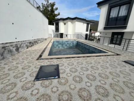 Didim Akbük Mh Sea View 4 1 Open Kitchen New Villa With Pool For Sale