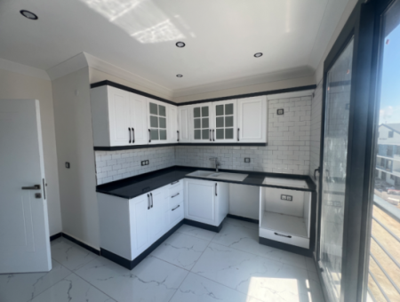 Didim Efeler Mh Front Façade For Sale 3 1 Open Kitchen New Roof Duplex With Elevator