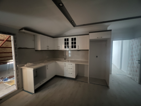 Didim Efeler Mh Front Façade For Sale 3 1 Open Kitchen New Roof Duplex