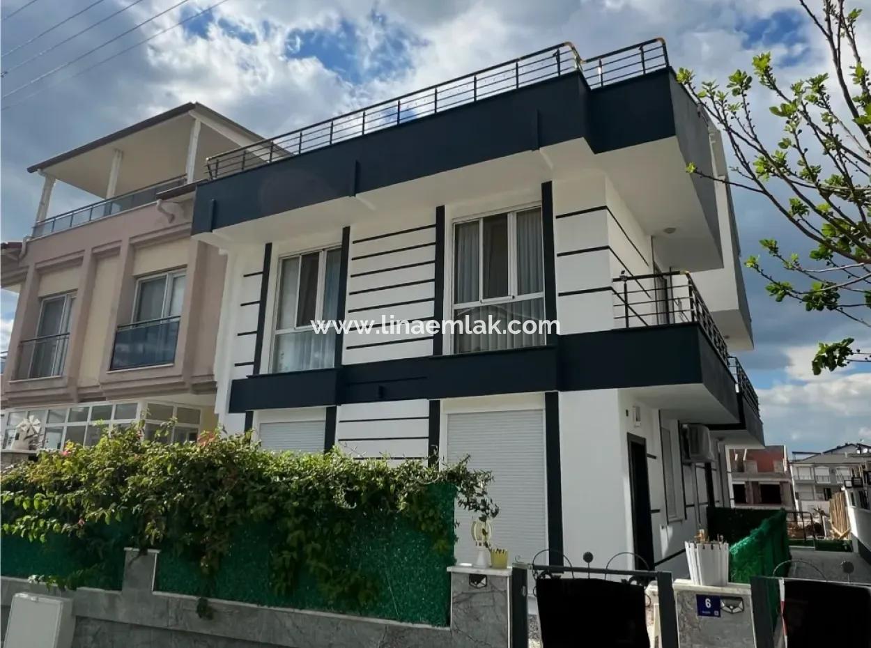 Didim Efeler Mh Satılık Deniz Manzaralı 3+1 Açık Mutfak Bahçeli Sıfır Villa