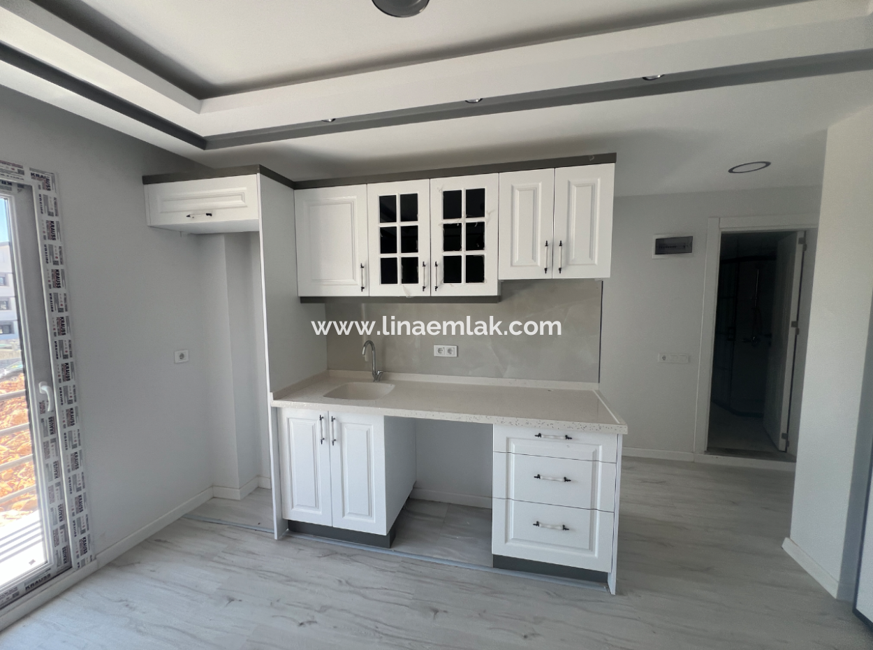 Didim Efeler Mh Satılık 1+1 Açık Mutfak Arakat Sıfır Daire