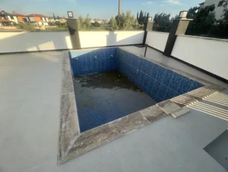 Didim Mavişehir Mh Satılık Denize 500M 4+1 Ayrı Mutfak Havuzlu Bahçeli Müstakil Sıfır Villa
