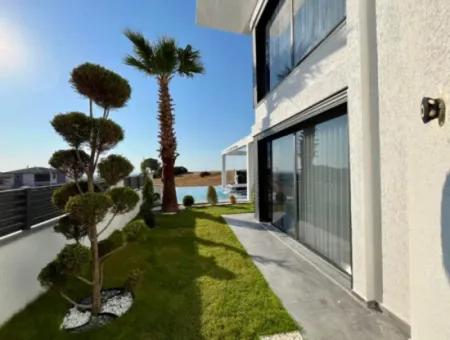 Didim Hisar Mh Satılık Full Deniz Manzalı 5+1 Ayrı Mutfak Havuzlu Sıfır Villa