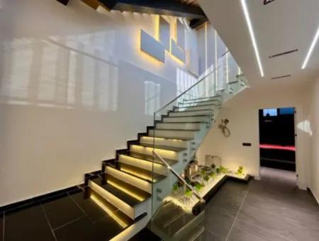Didim Hisar Mh Satılık Full Deniz Manzalı 5+1 Ayrı Mutfak Havuzlu Sıfır Villa
